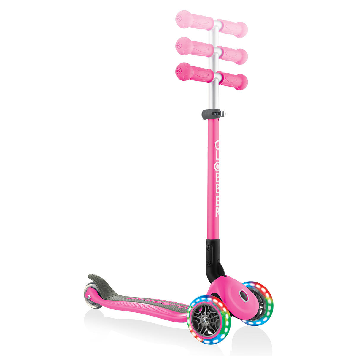 Buy Globber Primo Lights Scooter in Pink 2 Image at Costco.co.uk