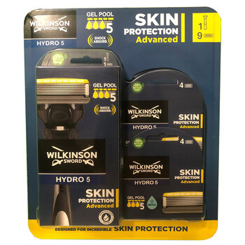 Wilkinson Sword Hydro 5 Skin Protection, 9 Blades + Razor