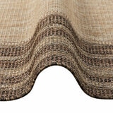 Concept Looms Sumac Beige Brown Indoor Outdoor Rug, in 3 Sizes