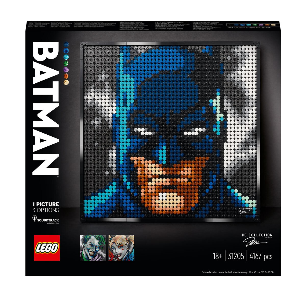 Buy LEGO ART Jim Lee Batman Collection Box Image at Costco.co.uk