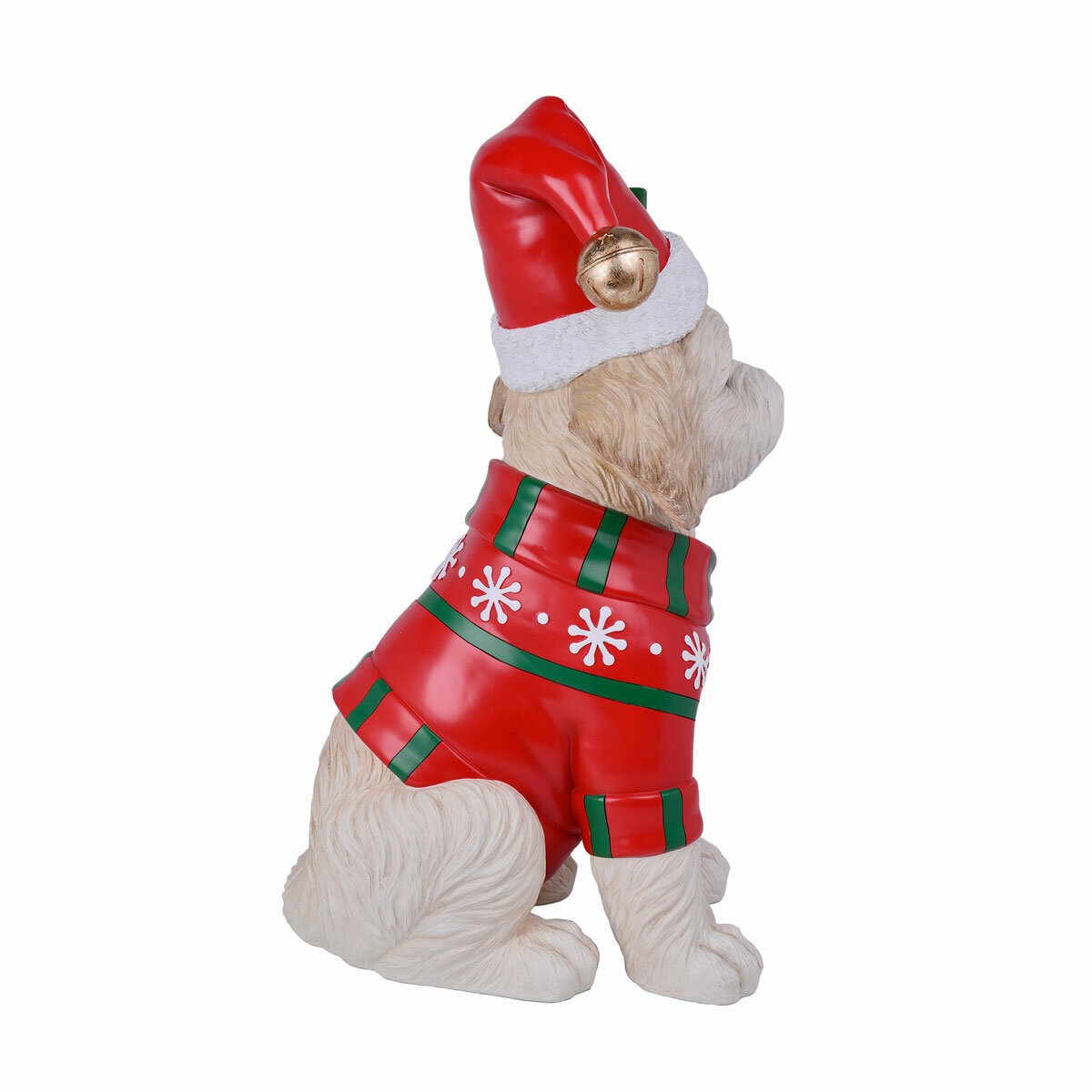 26 inch Christmas Dog Greeter - Doodle in Sweater