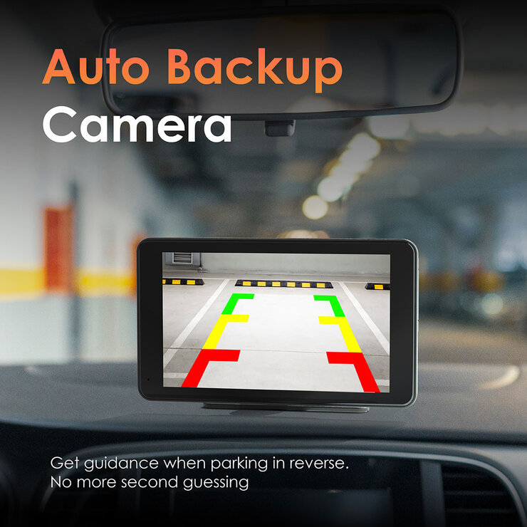 Rexing Wireless Multimedia Receiver CPDuo-7 – CarPlay + Android Auto + Dash Cam