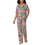 Room Service Notch Collar 2 Piece PJ Set in 3 Colours & 4 Sizes