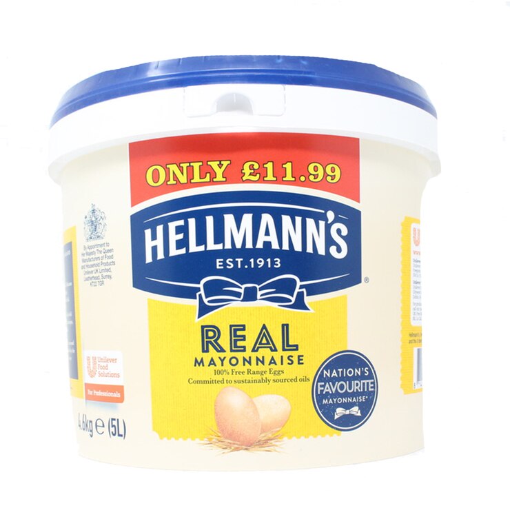 Hellmanns Mayonnaise, 5L Costco UK