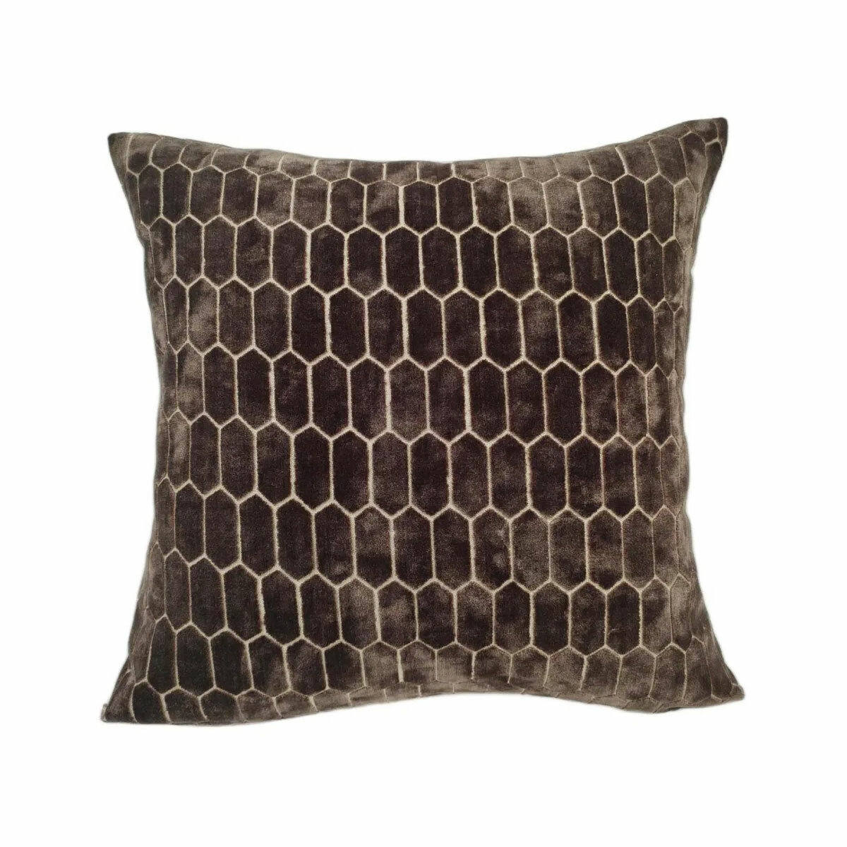 Malini Albie Velvet Feather Fill Cushion in 4 Colours, 56 x 56 cm