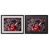 Robbie Fowler Signed Liverpool 16x12 Image Deluxe Mount Frame in 2 Options: White or Black Robbie Fowler Signed Liverpool 16x12 Image Deluxe Mount Frame in 2 Options: White or Black