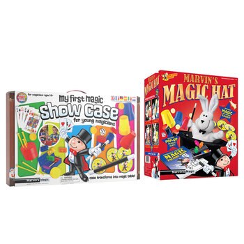 Marvin's Magic My First Magic Show Case and Magic Hat Bundle  (6+ Years)