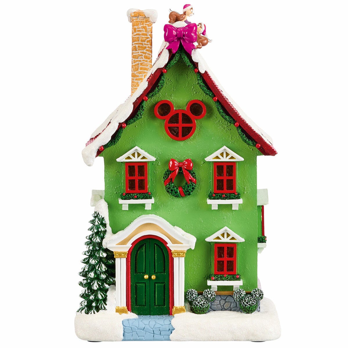 Disney Christmas Village with lights and music - 13 Pieces