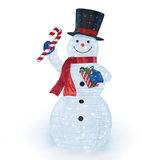 Image of the 84" Pop up snowman on white background