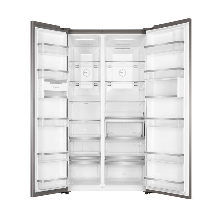 Haier HRF800DGS7, Side by Side Fridge Freezer 55/45 A++ Rating in
