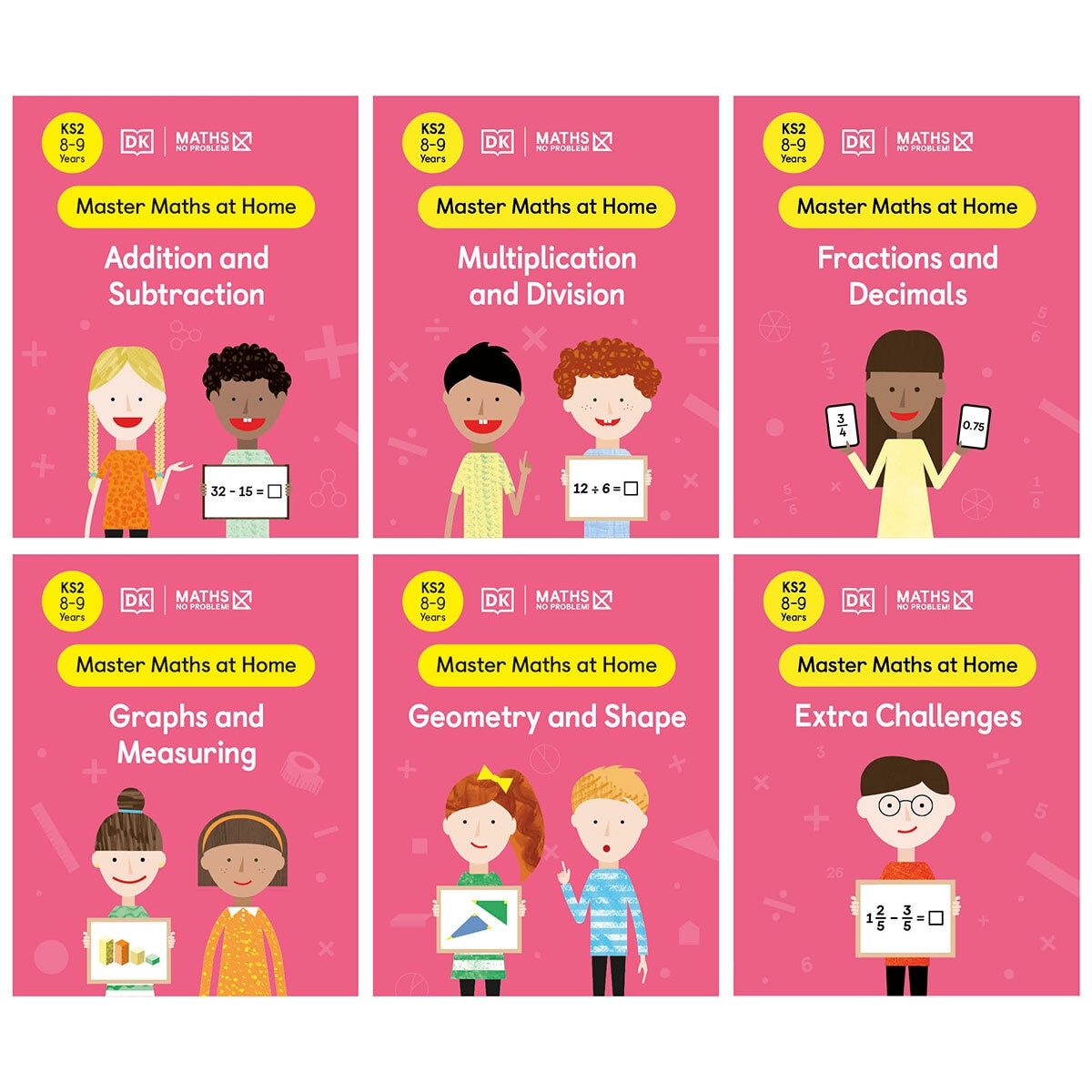 Maths No Problem Age 8-9