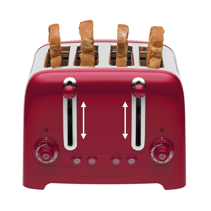 Toaster with toast in Toaster with toast in