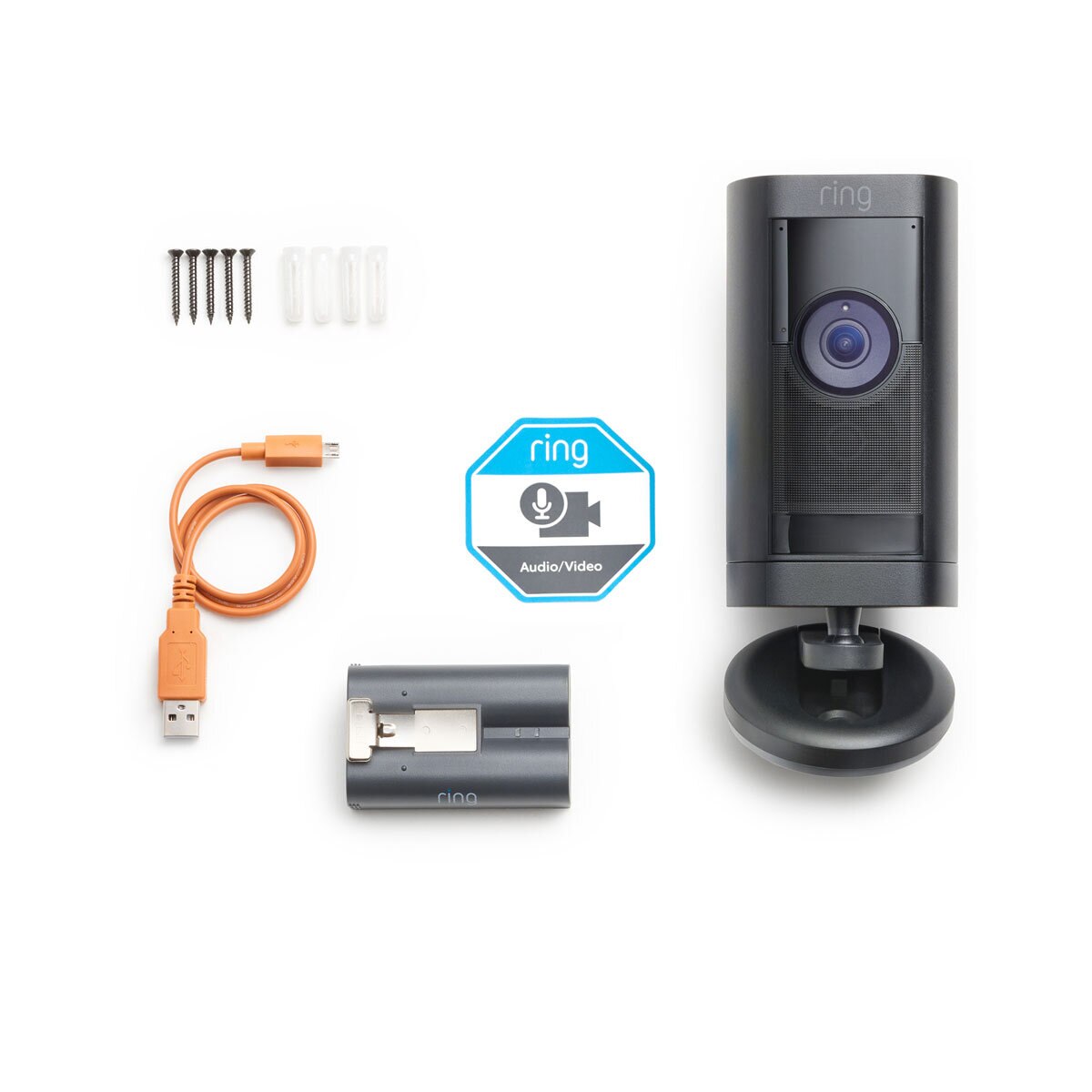 Ring Battery Stick Up Cam Pro Duo Pack in Black Costco UK