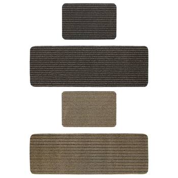 JVL Infinity Door Mat and Entrance Runner Mat Pack in 2 Colours, 50 x 75cm & 150 x 50 cm