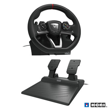 Hori AB04-001U Racing Wheel with Pedals Overdrive for Xbox & PC