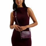 Ted Baker Stina Croc Effect Mini Camera Bag