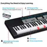 Buy_Casio LK 136 Portable Keylighting Keyboard in Black at Costco.co.uk