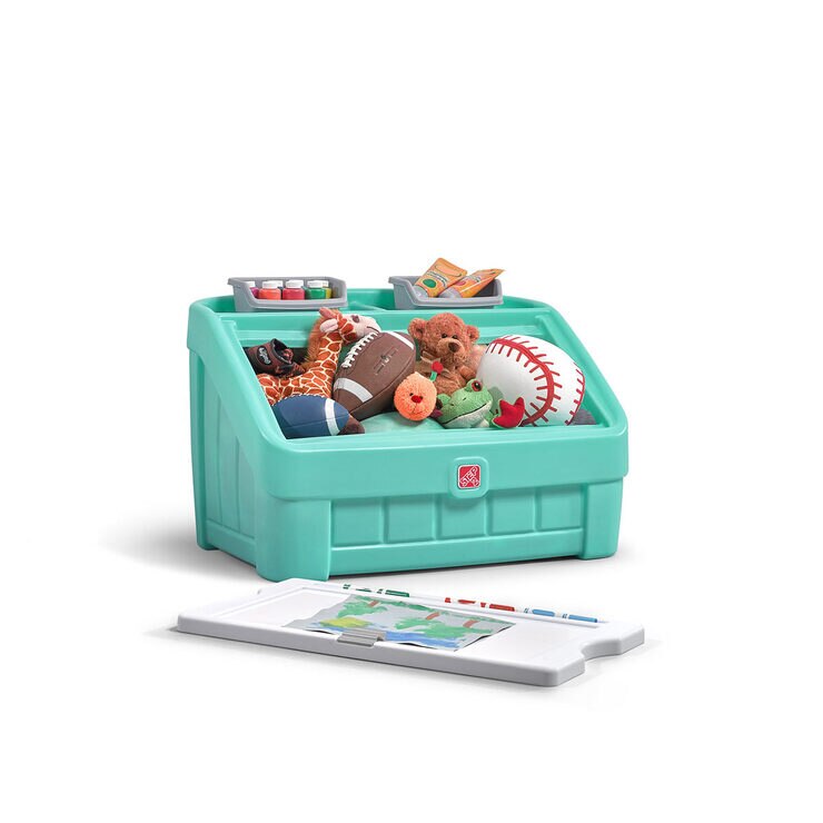 Step2 Toy Box & Art Lid Mint (2+ Years) Costco UK