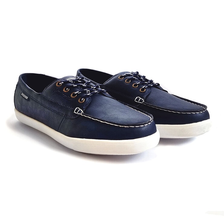 Lambretta Men's Vulkan Boat Shoe in Navy Lambretta Men's Vulkan Boat Shoe in Navy