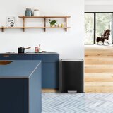 Lifestyle image of EKO Ecocasa II bin in matte black