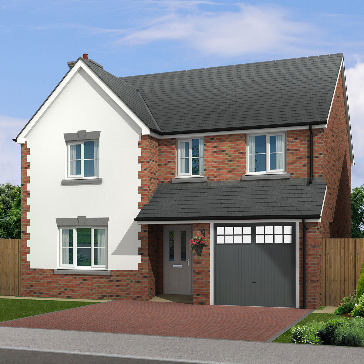 Cardale Bedford Single Garage Door Retractable With Installation in 3 Colours
