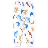 Pekkle Summer Pyjama 4 Piece Set in Octopus & Sharks