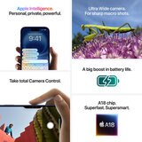 Apple iPhone 16 Plus 512GB Sim Free Mobile Phone in Teal, MY2J3QN/A