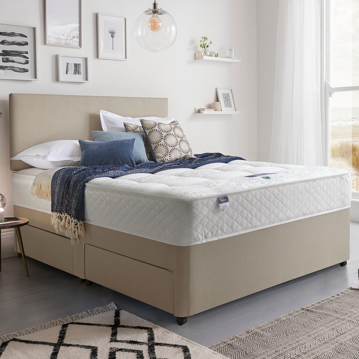 Silentnight Bexley Fabric Headboard King Size Costco UK