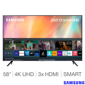 Samsung UE58AU7110KXXU 58 Inch 4K Ultra HD Smart TV