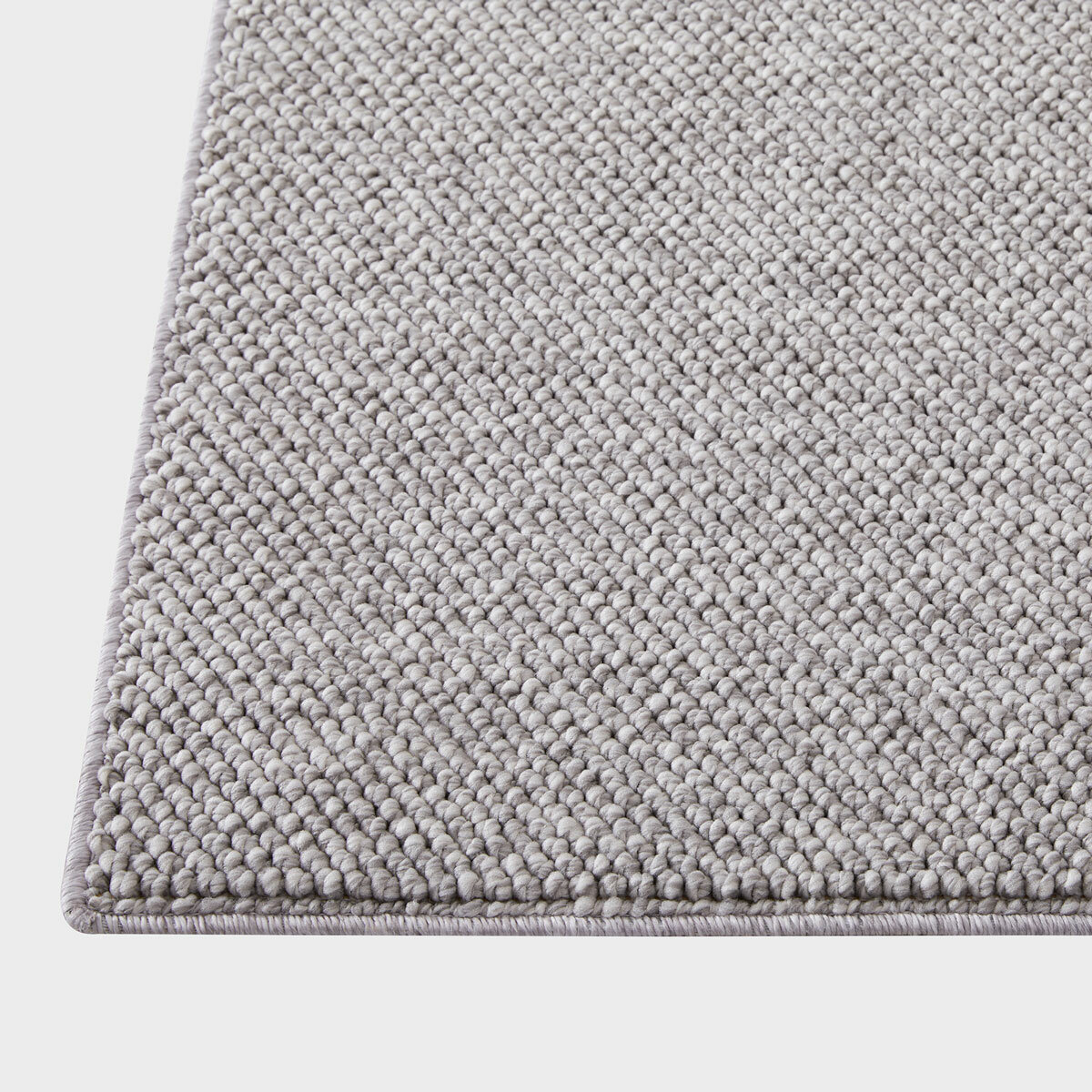 Off The Loom Runner in Grey, 60 x 213 cm