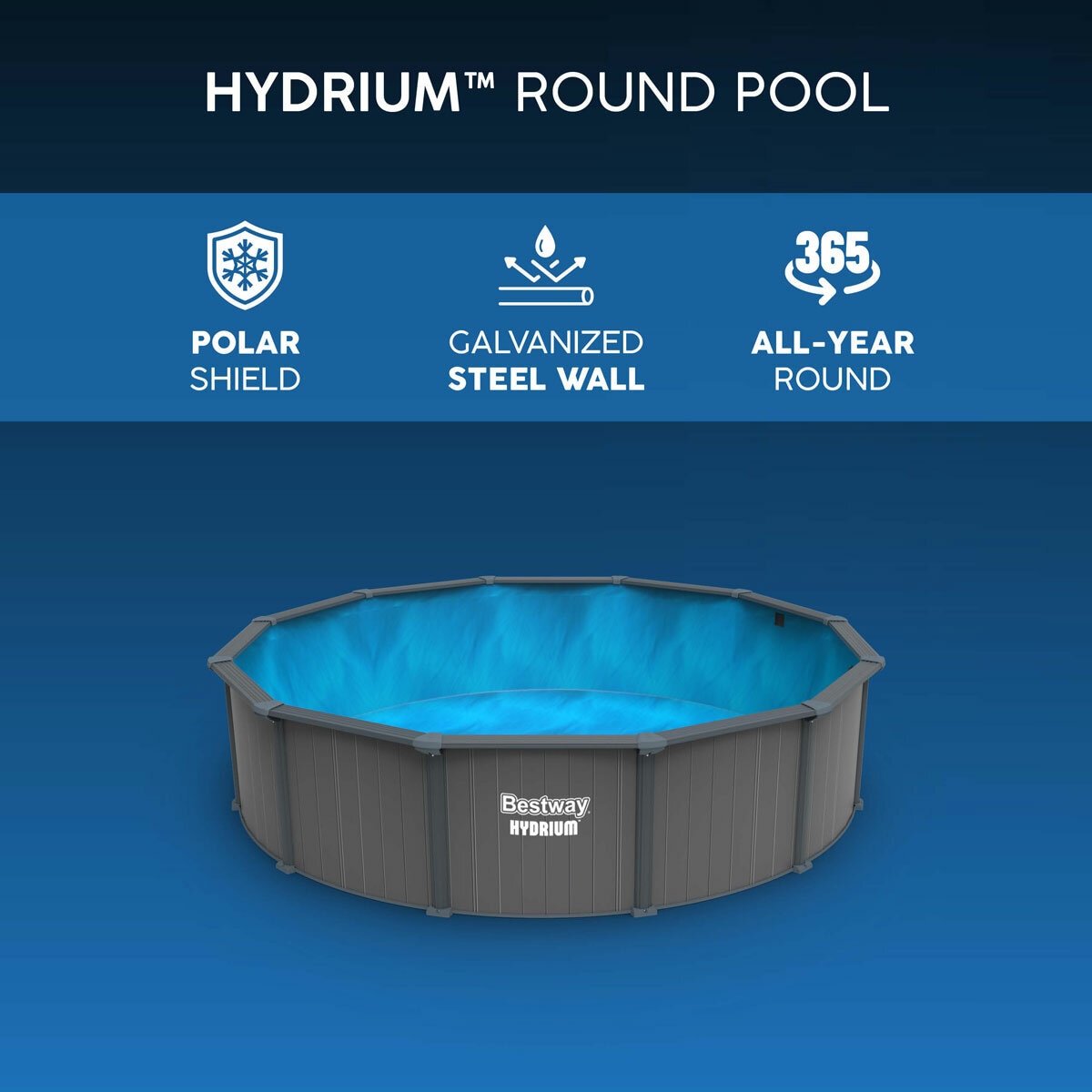18ft x 52' Hydrium Pool Set 18ft x 52' Hydrium Pool Set