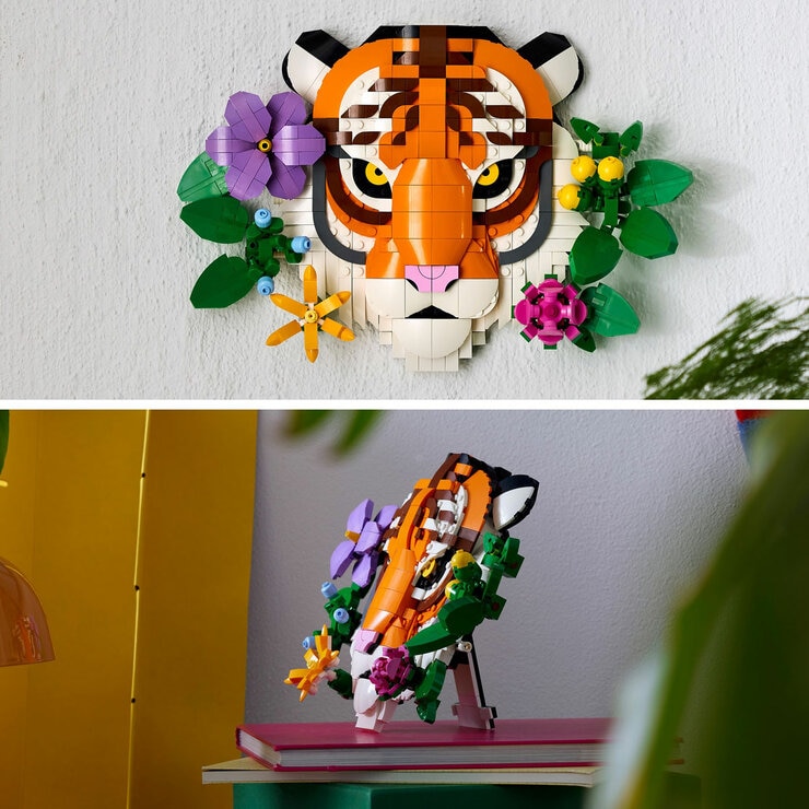 LEGO Art The Fauna Collection - Tiger - Model 31217 (18+ Years)
