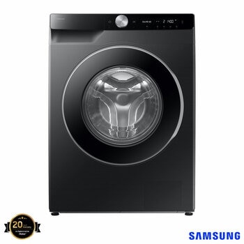 Samsung Series 6 WW90DG6U85LBU1 Washing Machine, A Rated in Black