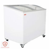 Contender FZI022 290L Commercial Ice Cream Freezer, F Rated in White