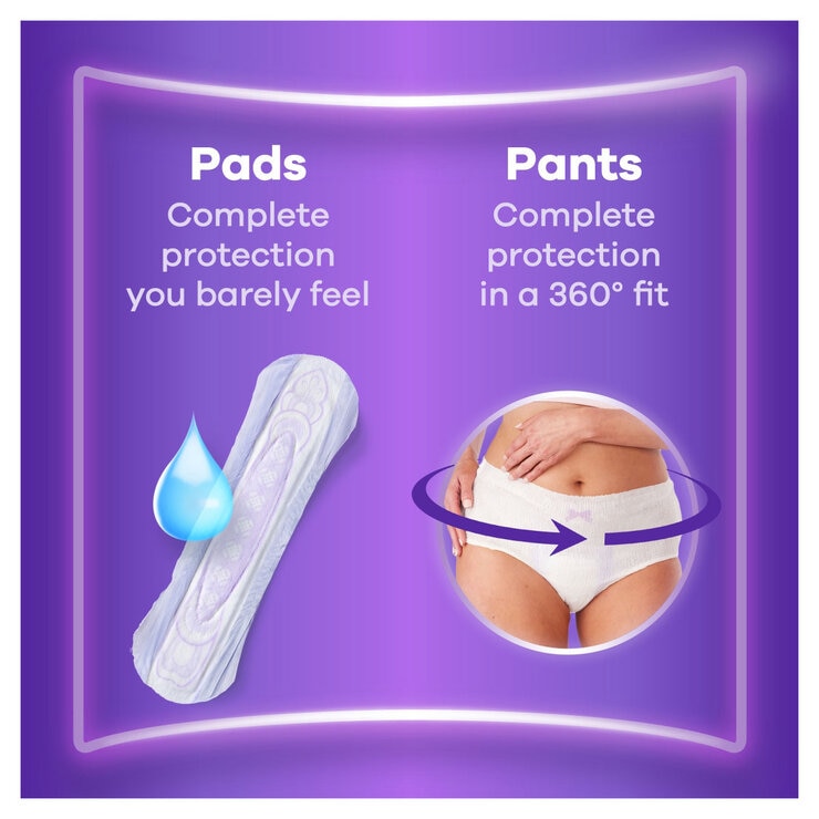 Always Discreet Long Pads, 2 x 32 Pack Always Discreet Long Pads, 2 x 32 Pack