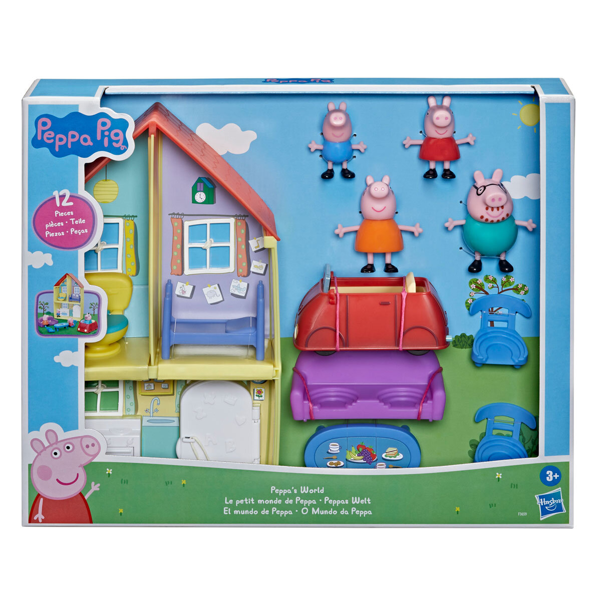 Peppa Pig Toy Learning Video for Kids - Peppa Pig Gets a New Pool