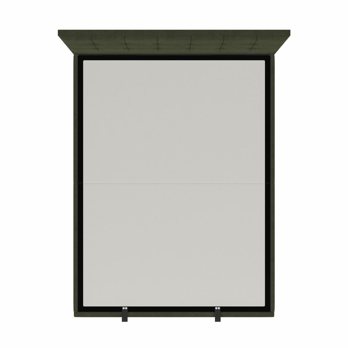 Highgrove Kavalan Green Fabric Full Ottoman Bed Frame in 3 Sizes Highgrove Kavalan Green Fabric Full Ottoman Bed Frame in 3 Sizes
