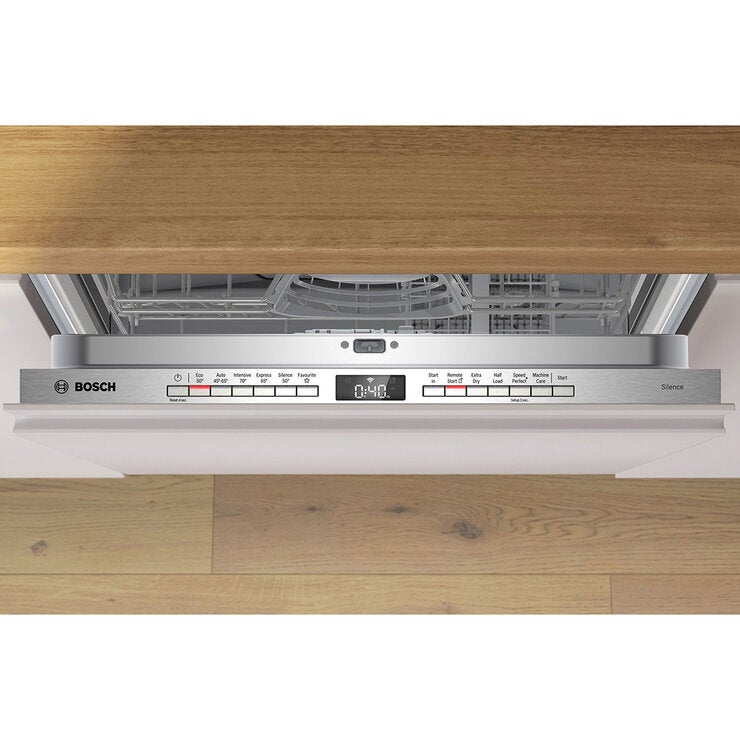 Bosch SMH4HTX11G Series 4 Fully Integrated Dishwasher, 13 Place Setting, C Rated Bosch SMH4HTX11G Series 4 Fully Integrated Dishwasher, 13 Place Setting, C Rated
