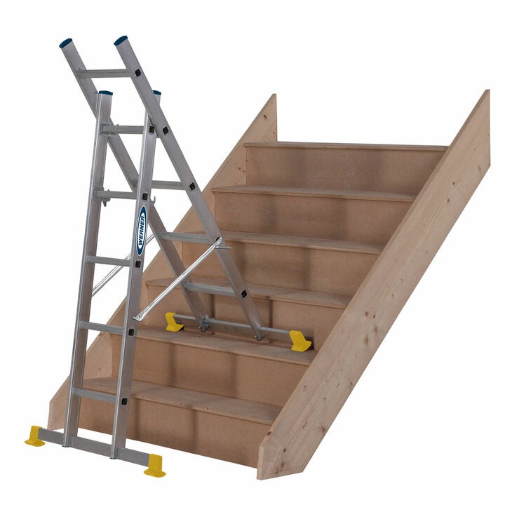 Werner 5-in-1 Combination Ladder with Platform Werner 5-in-1 Combination Ladder with Platform