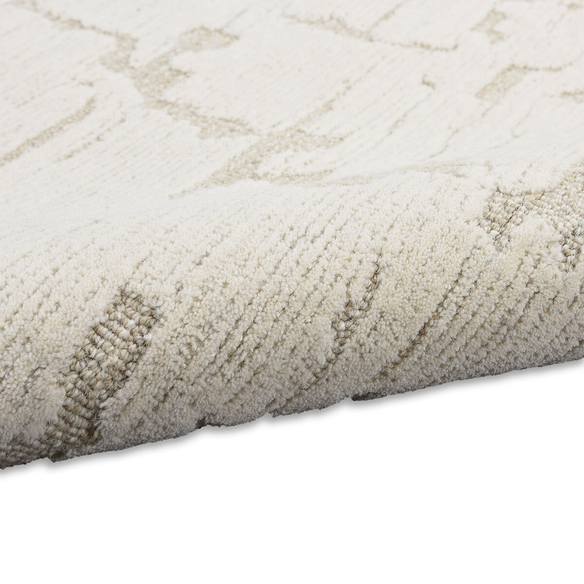 Calvin Klein CK009 Sculptural Rug in Ivory, 160 x 221 cm