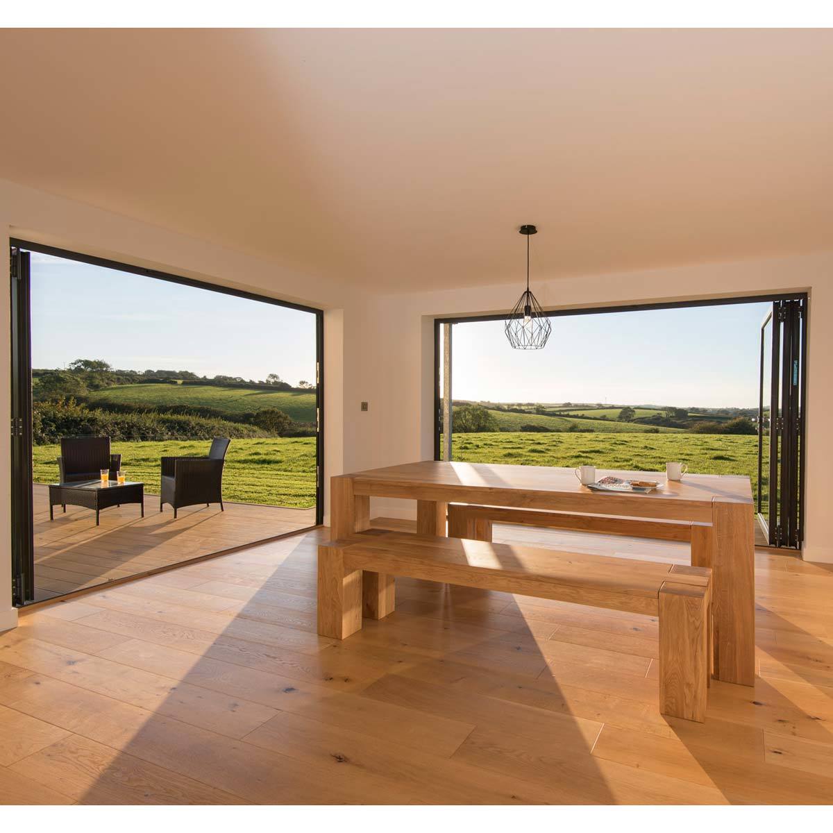 Origin Bi-Fold Door up to 2.1m wide, in Grey