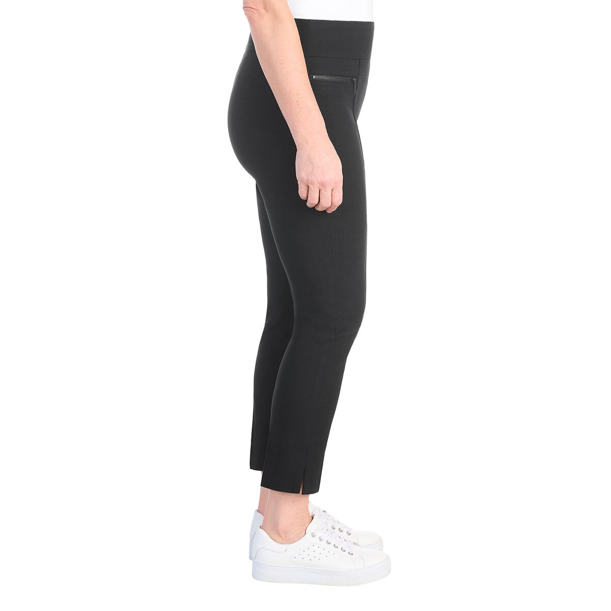 Hilary Radley Women's Pull On Pant in Black