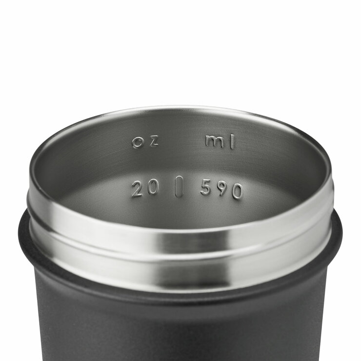 BlenderBottle Strada Stainless Steel Shaker Bottle, 740ml, 2 Pack