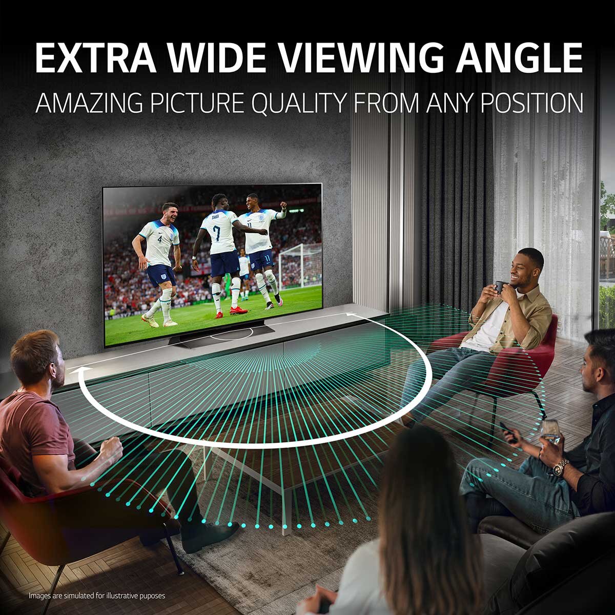 LG OLED55C45LA 55 Inch OLED 4K Ultra HD Smart TV