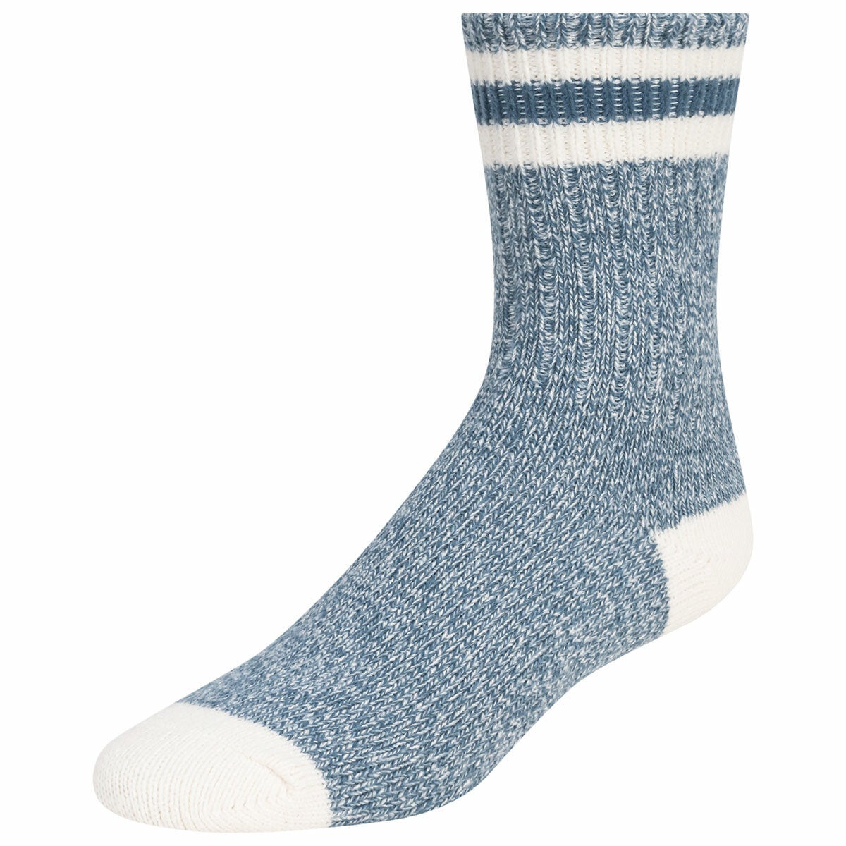 Weatherproof Women's Boot Sock, 6 Pack in Blue, Pink & Brown
