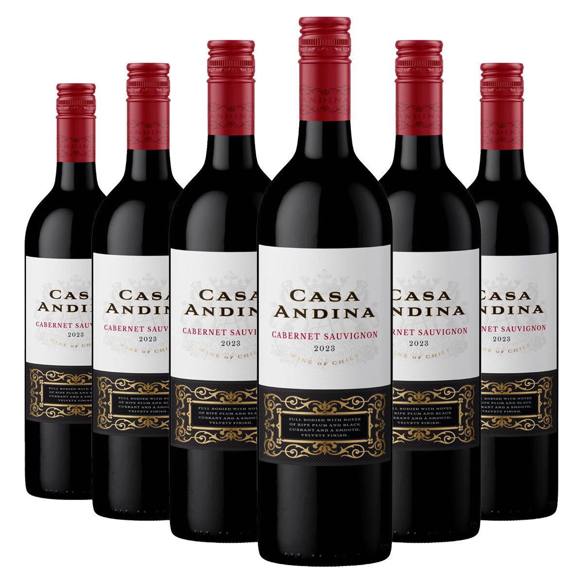 Casa Andina Cabernet Sauvignon, 6 x 75cl