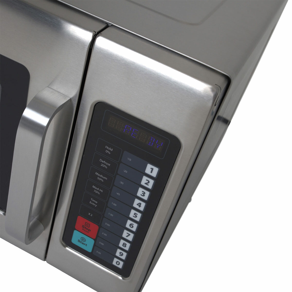 Close up image of controls