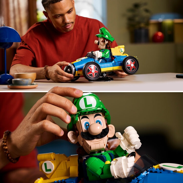 LEGO Super Mario Mario Kart - Luigi & Mach 8 - Model 72050 (18+ Years)