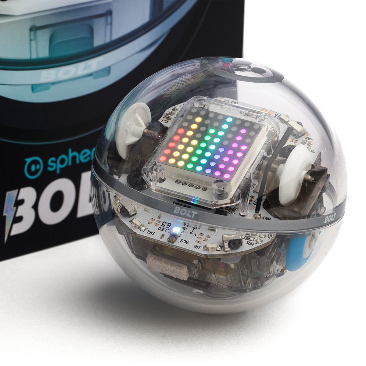 Front image of the sphero BOLT electronic interactive toy robot