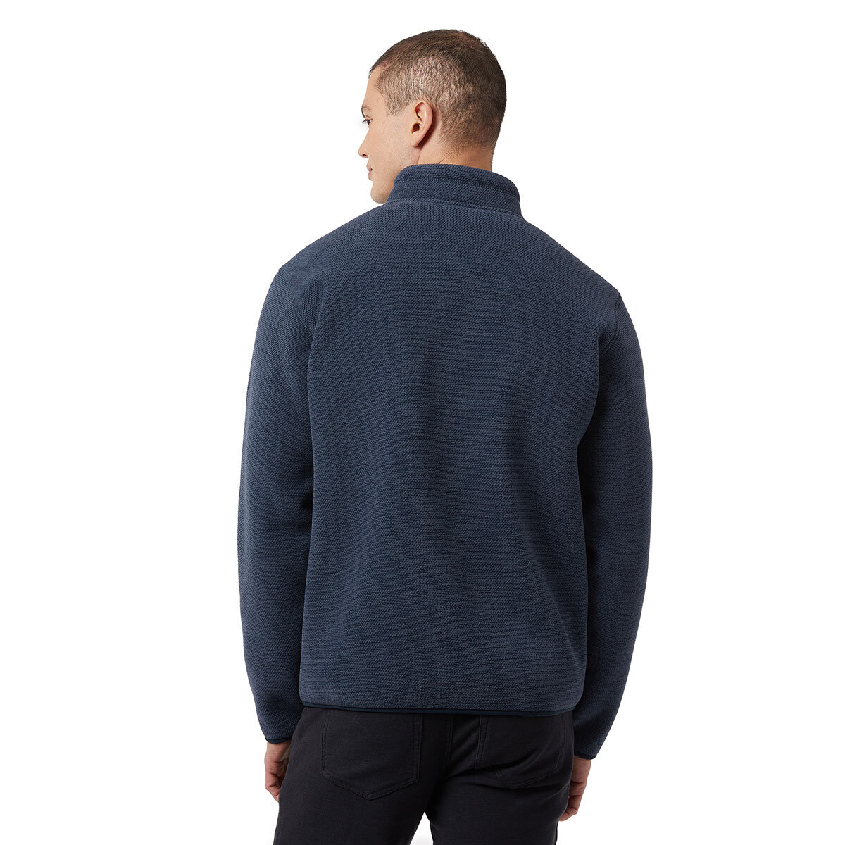 32 Degrees Men's Weekend Sherpa Fleece in Navy